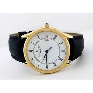 Baume & Mercier Geneve Watch Solid 14k Yellow Gold